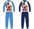 Disney Mickey egér pamut jersey gyerek pizsama - sötétkék - 104-0